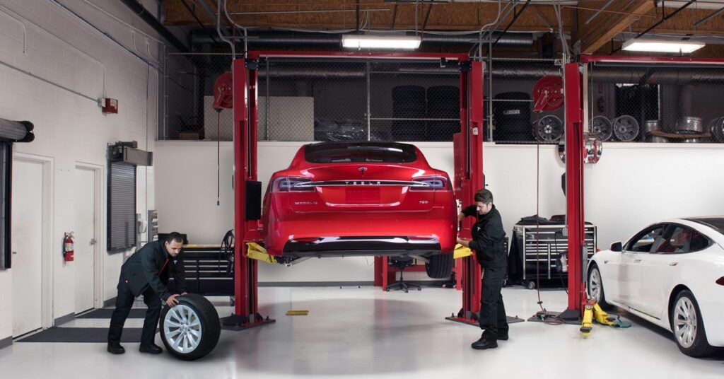 Tesla Body Shop And Repairs